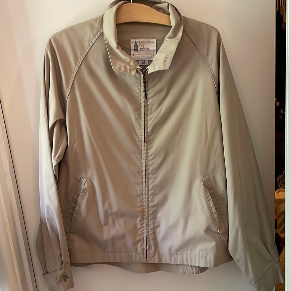 London Fog Classic Cream Jacket